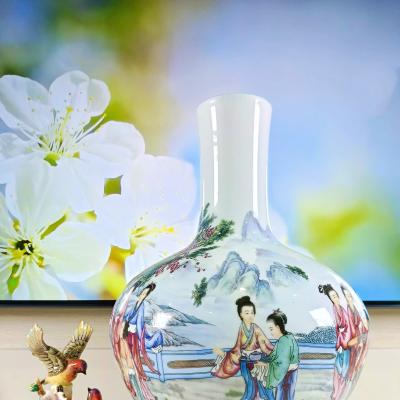 BÌNH SỨ CAO CẤP HỌA TIẾT THẬP NHỊ KIM THOA